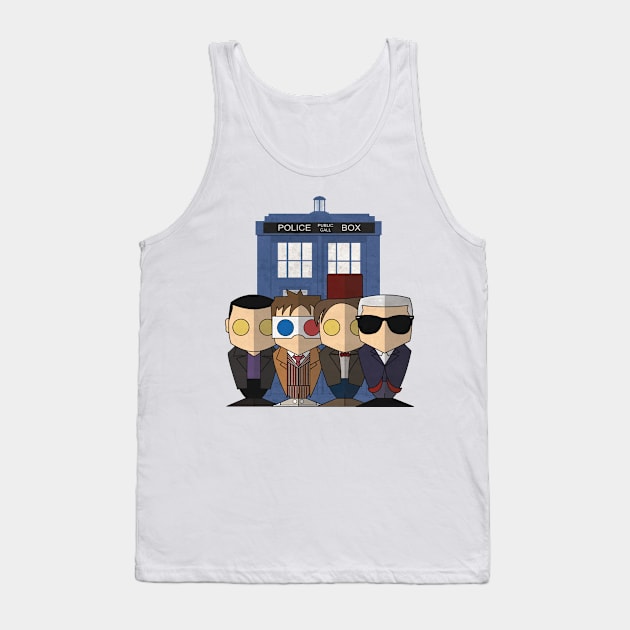 The 4 Doctors Tank Top by moneybagswayne